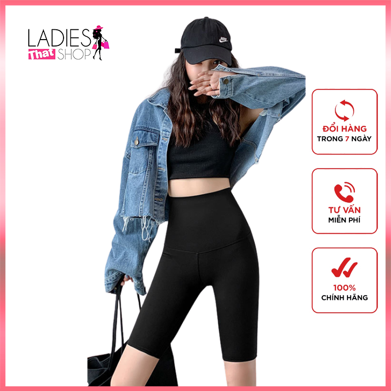 Quần legging cuộn nữ hàng mới pl54