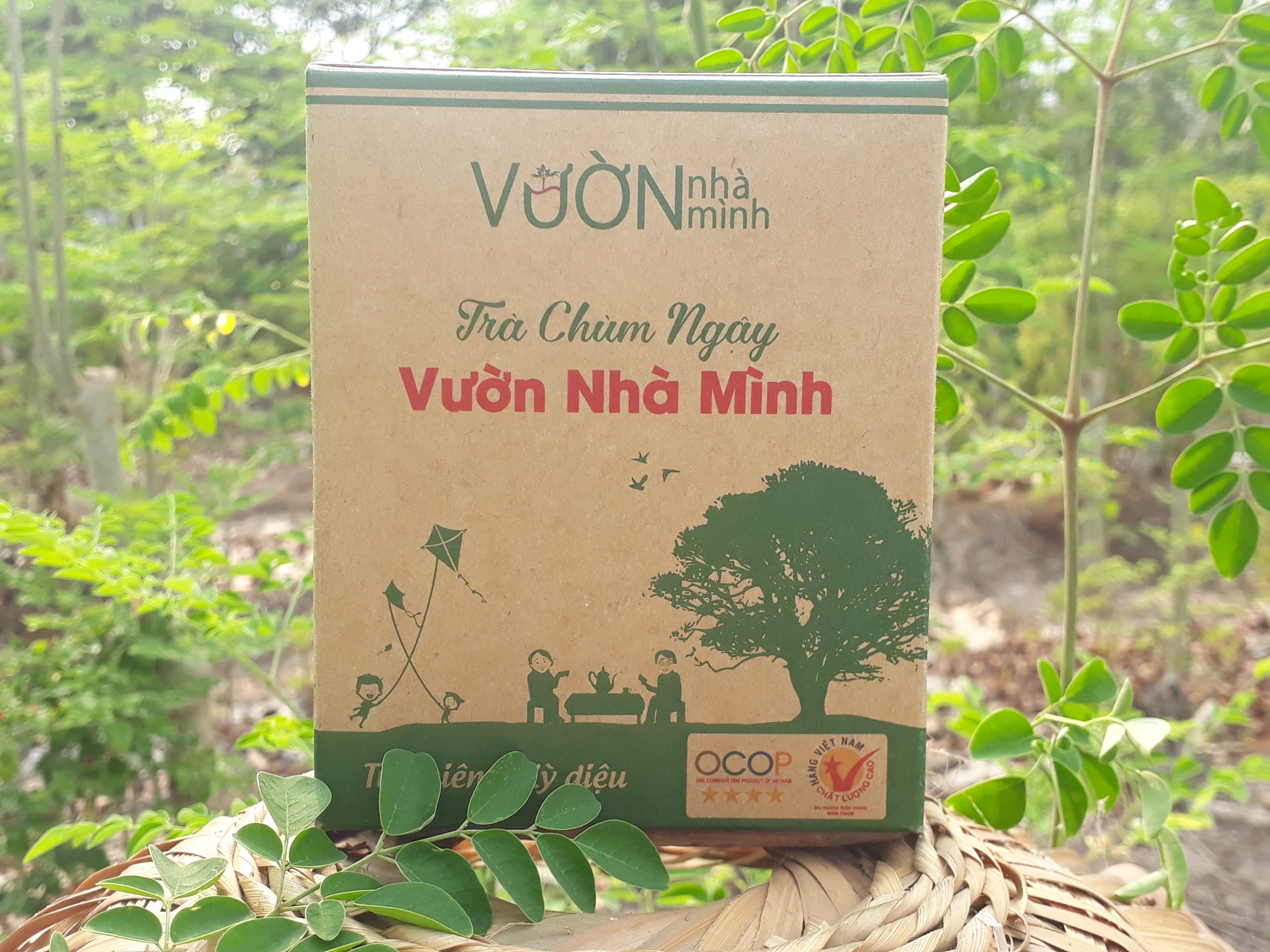 Trà Chùm Ngây túi lọc Vườn Nhà Mình