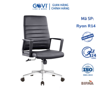 Ghế xoay văn phòng da Ryan R14