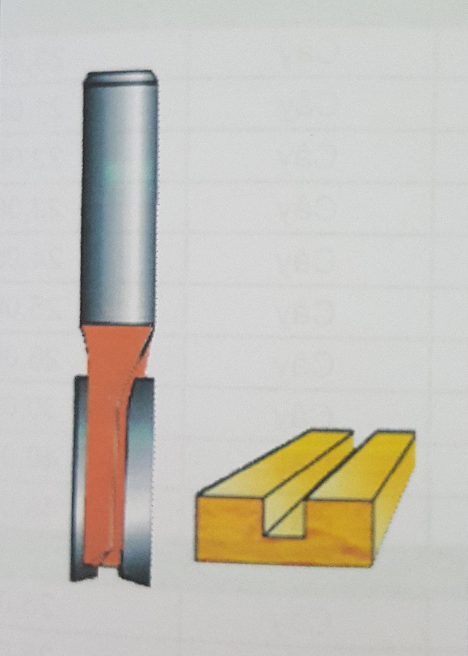 Mũi phay thẳng hợp kim 31mm