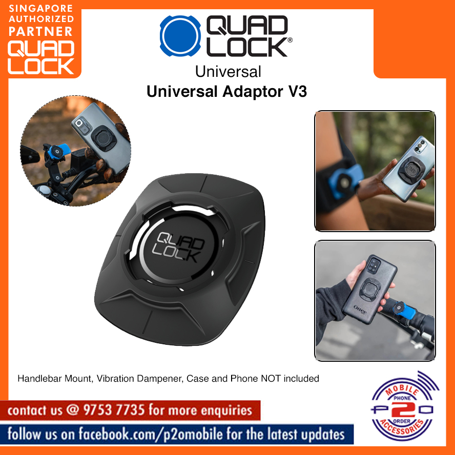 Quad Lock Mag Universal Adaptor Slim, Secure, Compatible With