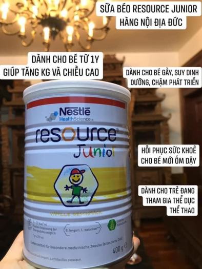 Sữa béo TĂNG CÂN , TĂNG CHIỀU CAO Resource Junior Nestle ĐỨC 400g