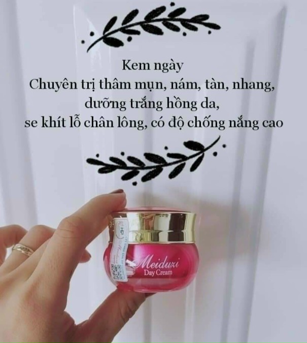 [ Chuẩn Auth] Bộ kem MEIDUZI Nhật Bản ngày đêm đặc t r ị nám tàn nhang cao cấp