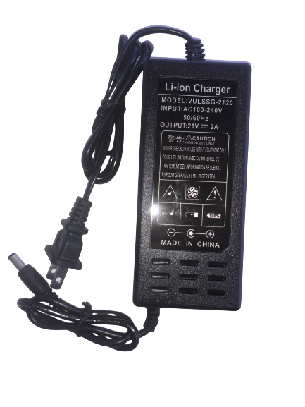 Sạc 5s 21v 2a, chuyên sạc pin li-ion 18v, có đèn báo đầy