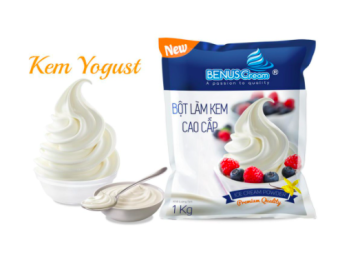 Bột Làm Kem Tươi Vị Cao Cấp Kem Yogurt
