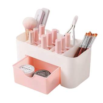 Kệ đựng mỹ phẩm đã năng, Kệ để đồ nhiều ngăn nhiều ô để bàn tiện ích, Chất liệu nhựa ABS an toàn