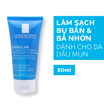 Gel Rửa Mặt Tạo Bọt Làm Sạch Dành Cho Da Dầu Nhạy Cảm La Roche Posay Effaclar