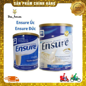 Sữa Ensure Úc 850g, Ensure Đức 400g - giúp cho cơ thể khỏe mạnh-BEEHOUSE