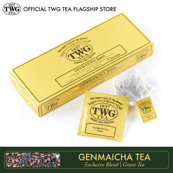 Trà TWG Tea - Genmaicha (2.5g x 15 túi lọc) | Trà Xanh Nhật