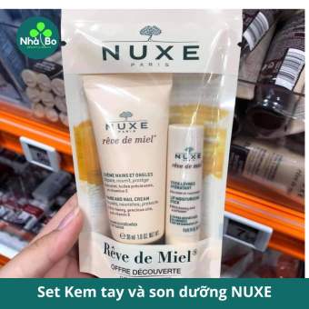 Set kem tay và son dưỡng NUXE Rêve de Miel