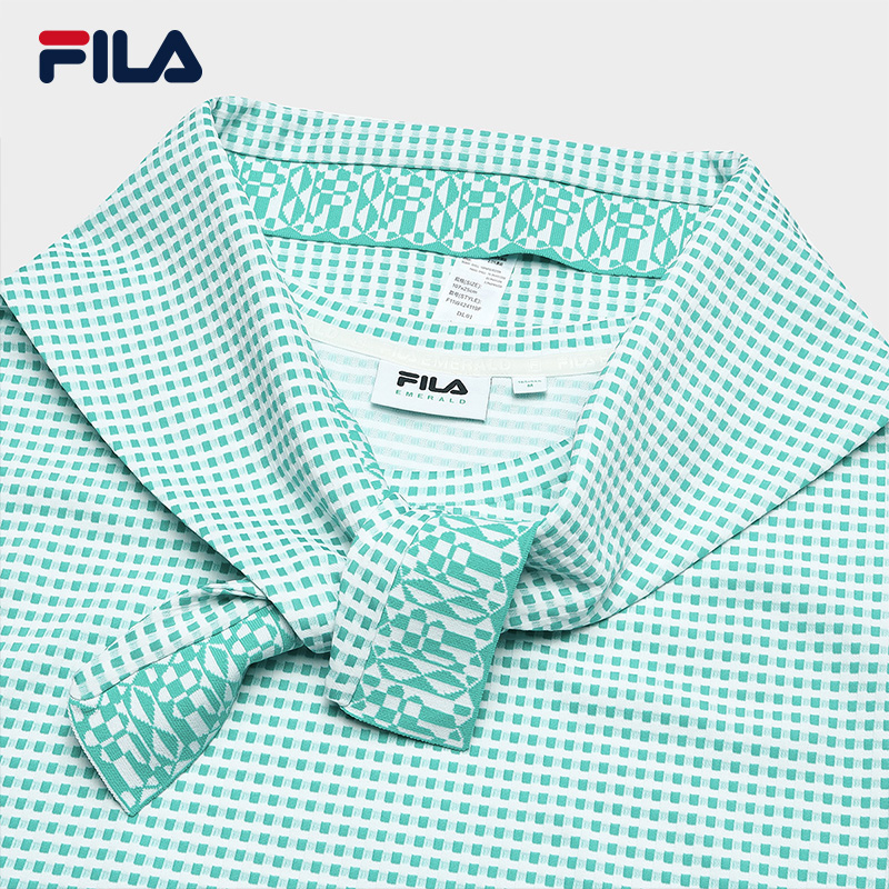 FILA CORE WHITE LINE EMERALD Women Short Sleeve T-shirt · v2