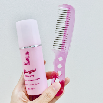 COMBO LƯỢC GỠ RỐI VÀ XỊT DƯỠNG TÓC GIẢ CAO CẤP ( hình thật shop chụp )