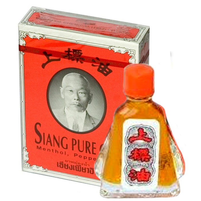Dầu gió đỏ thái lan siang pure oil chính hãng