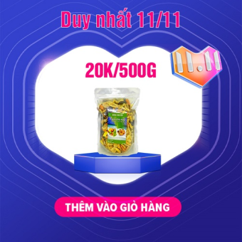 500gr Hoa quả sấy thập cẩm vụn