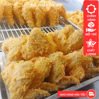 Bột chiên gà KFC, chiên tôm, chiên mực, chiên sườn, chiên cá, chiên nấm - rau củ