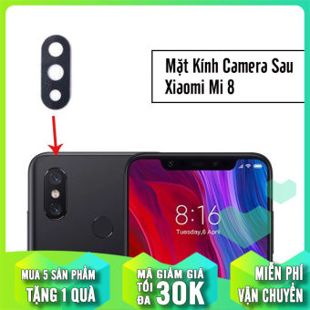 Mặt kính thay thế camera sau cho Xiaomi Mi 8