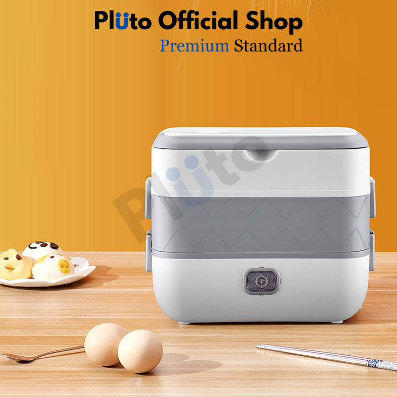 Nồi Cơm Điện Mini 2 Tầng Nấu Tự Động, Nồi Cơm Điện Nhân Viên Văn Phòng Đa Năng, Nồi Cơm Mini