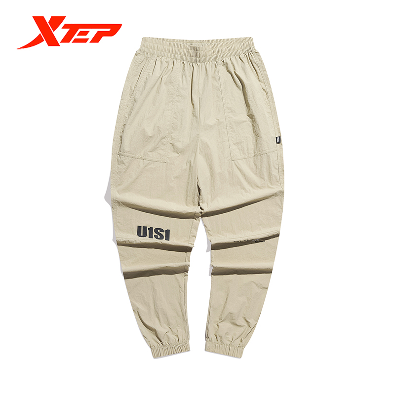 Xtep quần thể thao quần nam quần thấm mồ hôi mùa hè quần nam thể thao thường ngày quần legging chạy bộ 878229560012