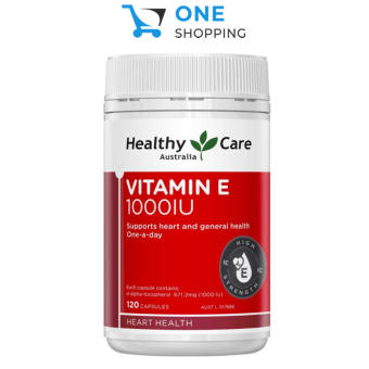 Viên Uống Hỗ Trợ Bổ Sung Vitamin E Healthy Care Vitamin E 1000IU