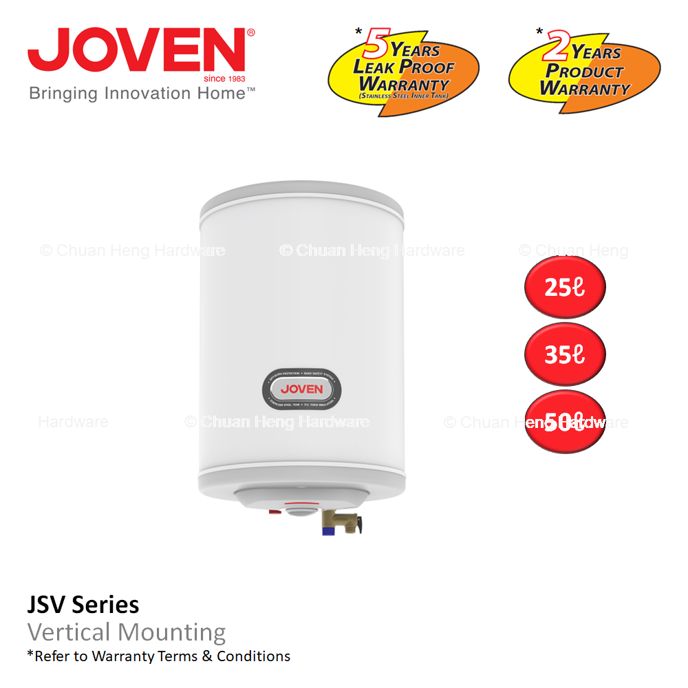 Joven JSV-25 Storage Water Heater | Lazada Singapore