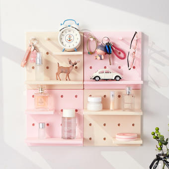 Kệ Bảng Pegboard Mini dán tường Trang Trí