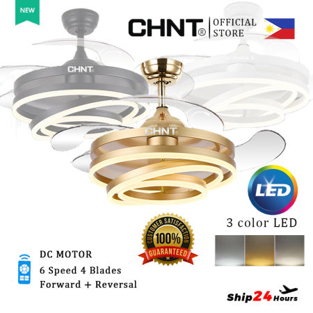 Nordic Modern Chandelier Ceiling Fan with Remote Control and LED