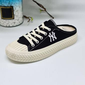 Giày Lười Thể Thao NY Đen - chuẩn 1:1