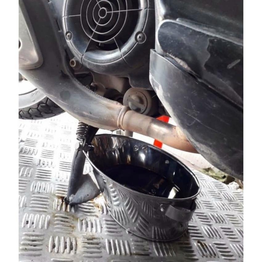 Khay hứng dầu thải , nhớt thải xe máy hàng đẹp - kv 36