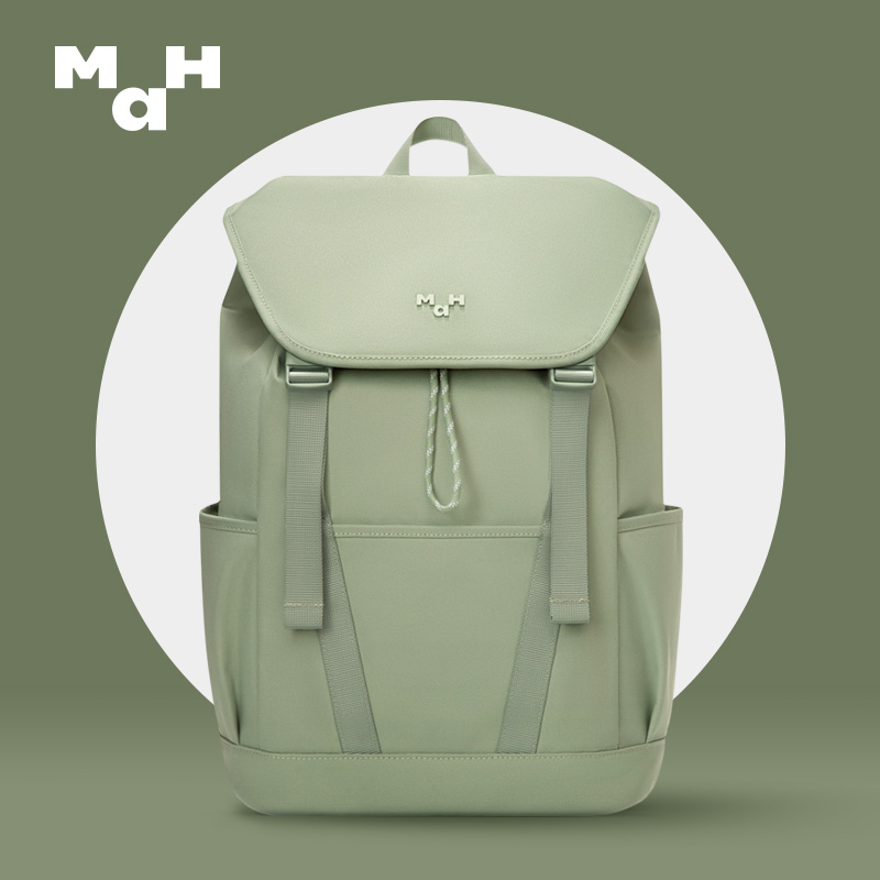 MAH Ba lô thời trang mới nữ học sinh trung học sức chứa cao schoolbag ý nghĩa cao Thiểu Số Ba lô