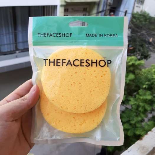 Bộ 2 miếng rửa mặt bọt biển theface shop