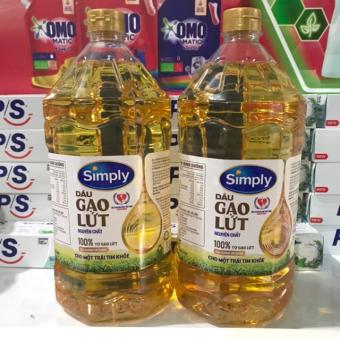 Dầu Gạo Lứt Simply 2L