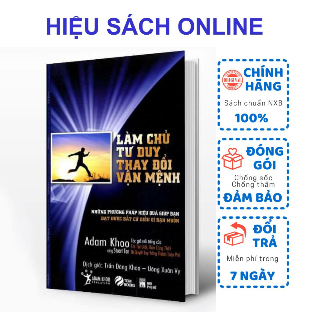 Sách - làm chủ tư duy, thay đổi vận mệnh - tặng kèm bookmark