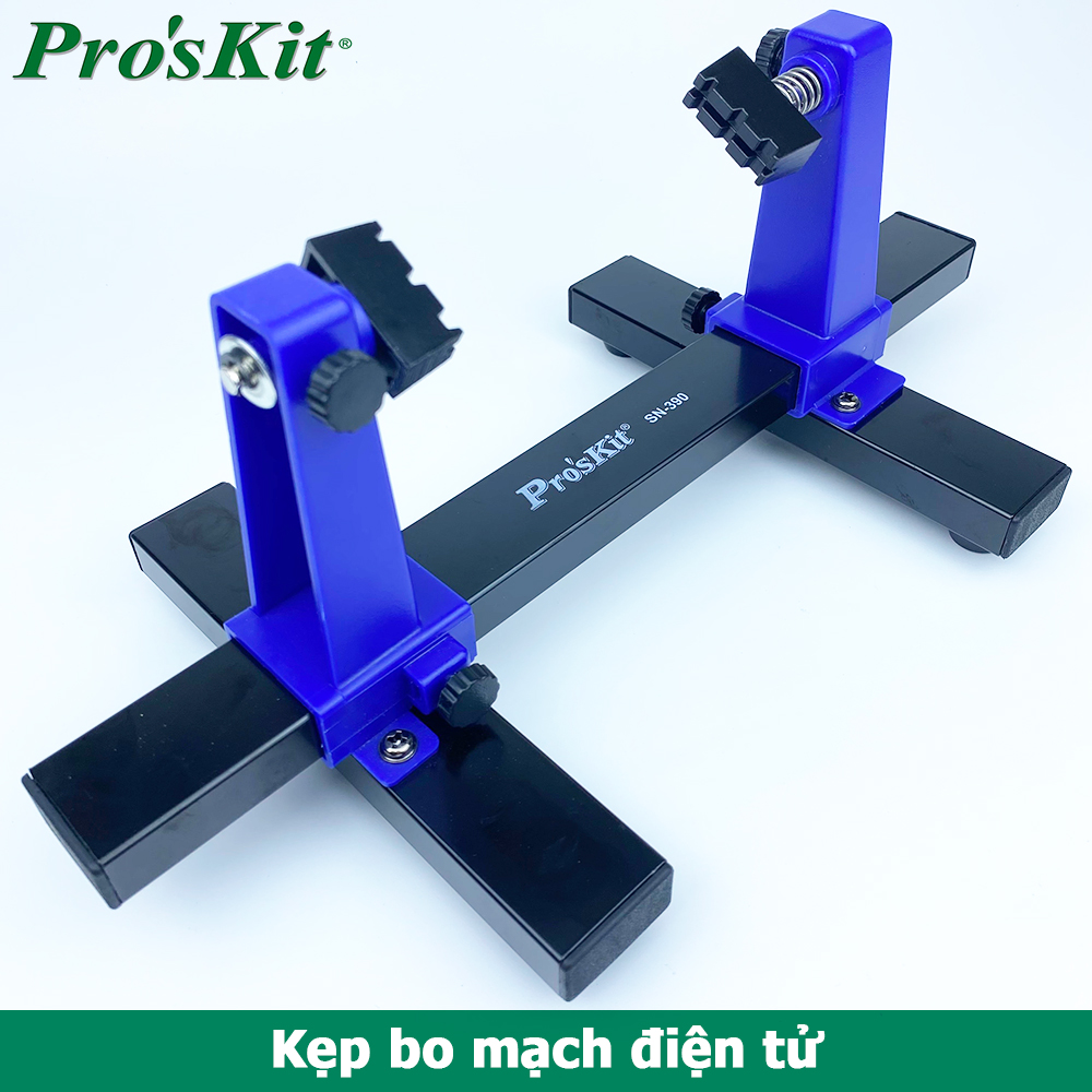 Kẹp bo mạch điện tử dụng cụ giữ bảng mạch board Pro'sKit SN-390
