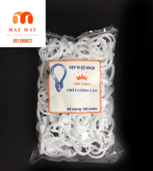 Móc Treo Rèm Vải Rèm Ri Đô Nhựa hiệu Cẩm Thành ( 1 bịch 100 cái)