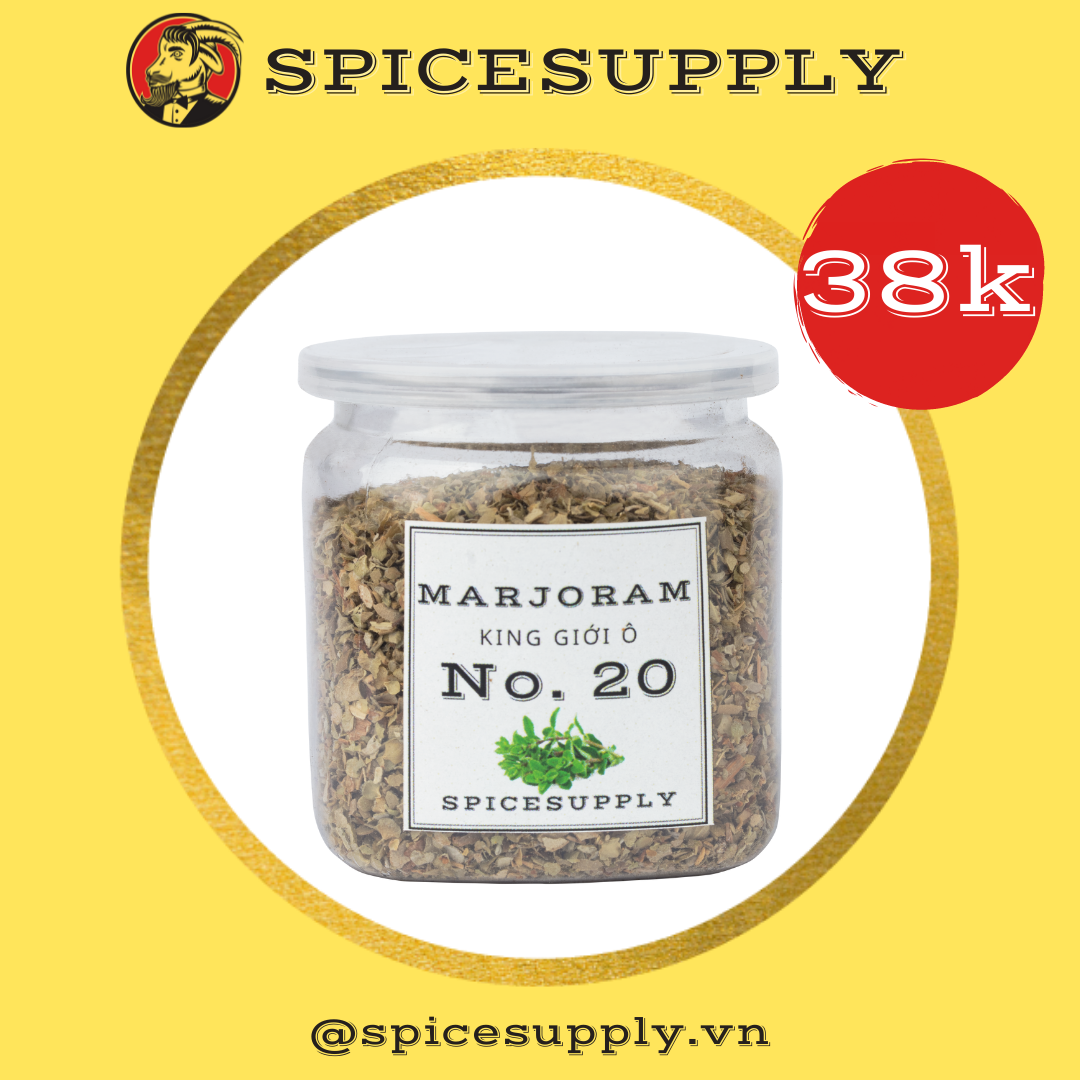 [HCM]Hũ 40g Marjoram - Kinh Giới Ô SPICESUPPLY Việt Nam Lá Sấy Khô Thực Phẩm