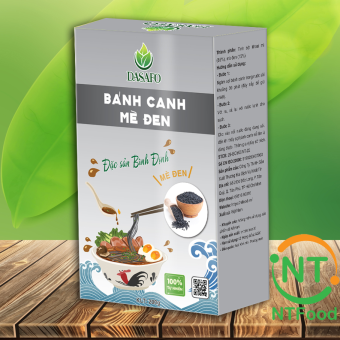 Bánh canh rau củ Mè đen DASAFO 250gr /200gr Tự nhiên, Healthy, Thực dưỡng, Eat clean - Đặc sản Bình Định - Nhất Tín Food