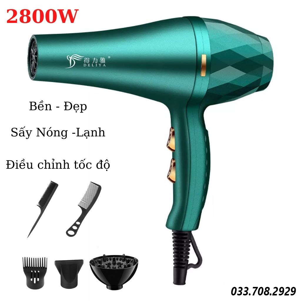 Máy sấy công suất lớn, bán máy xấy deliya 2000w sb82, máy sấy lô tóc - máy sấy công xuất lớn, chất lượng cao, hàng cao cấp nhập khẩu