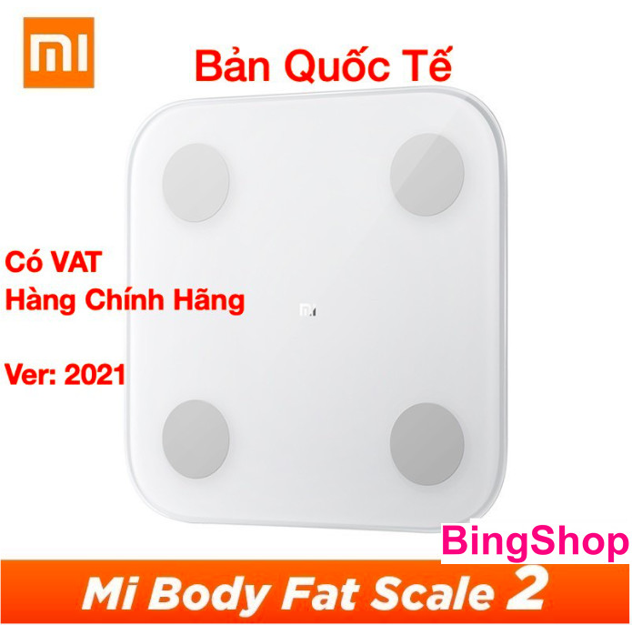 [Bản Quốc Tế] Cân Sức Khỏe Điện Tử Thông Minh XIAOMI Body Fat Scale tester 2 & Scale2 thông minh XIAOMI Mi body fat