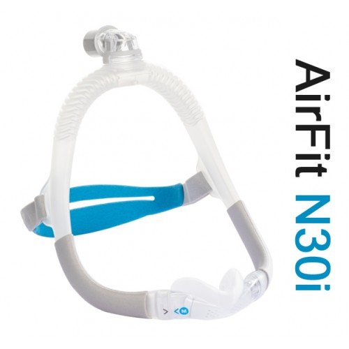 Mặt nạ thở cpap resmed airfit n30i- máy thở cpap- ảnh thật ở cuối