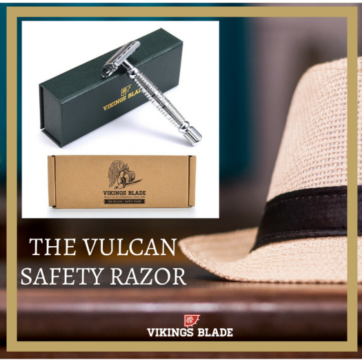 Dạo cạo râu  Classic- Thiết kế kiểu gập cánh bướm cổ điển, thép không gỉ, USA