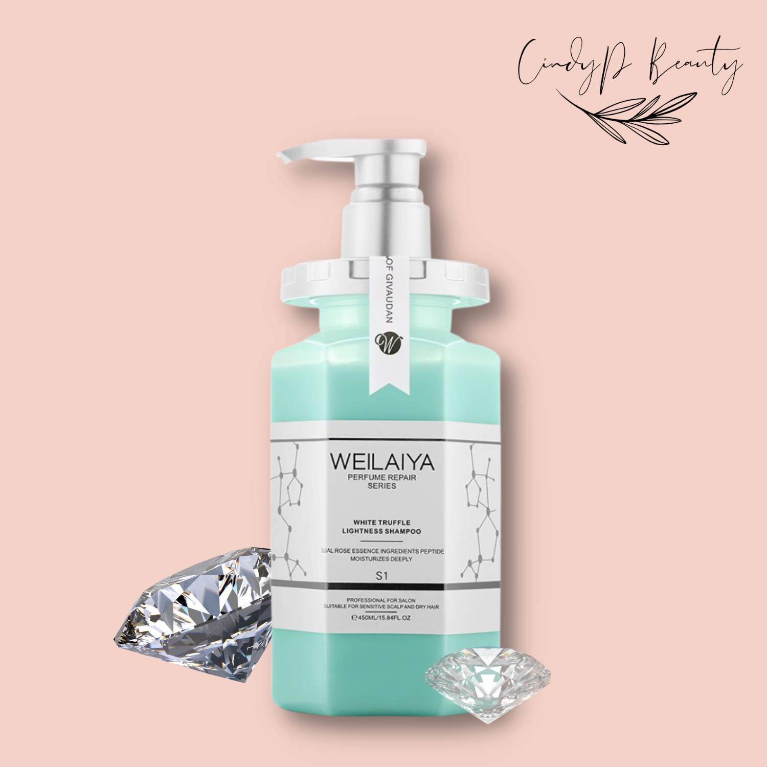 Dầu gội phục hồi đa tầng nấm Truffle Weilaiya 450ml
