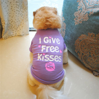 DY Yêu Chó Con Teddy Áo Mùa Hè Quần Áo Chó Nhỏ Quần Áo Cho Mèo Vest T Áo