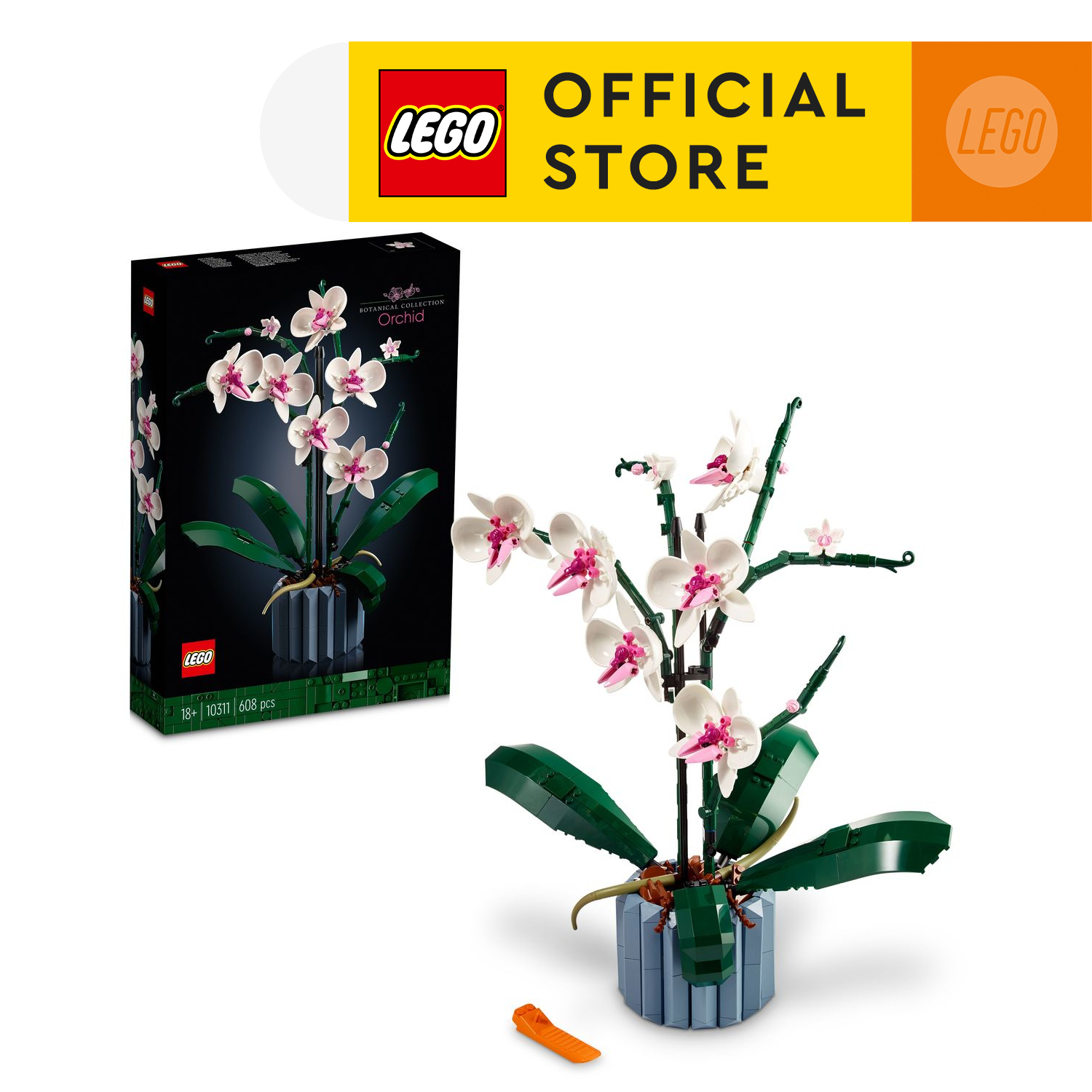 Đồ Chơi Lắp Ráp - LEGO ADULTS Icons 10311 Hoa Lan LEGO (608 chi tiết)