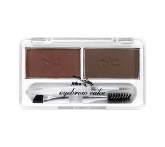 Bột kẻ mày 2 ngăn Mira Eyebrow Cake No.03 Hàn Quốc 7g (Nâu/Nâu đất)