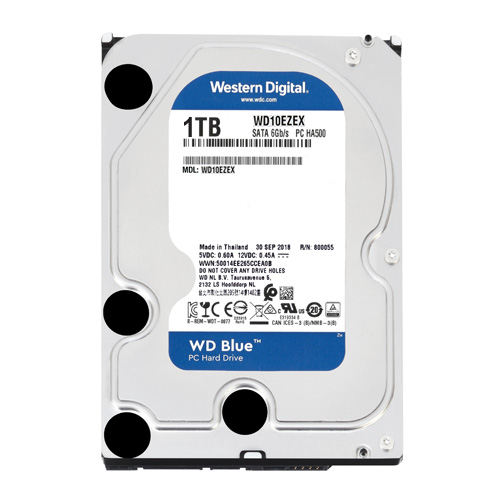 HDD WD 1TB Blue 3.5 inch, 7200RPM, SATA, 64MB Cache (WD10EZEX)