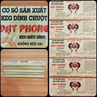 Keo Dính Chuột Siêu Dính Bãy Chuột Cống To Lớn ĐẠT PHONG - Tấm Keo Bẫy Chuột VIỆT NAM - Keo Dán Chuột