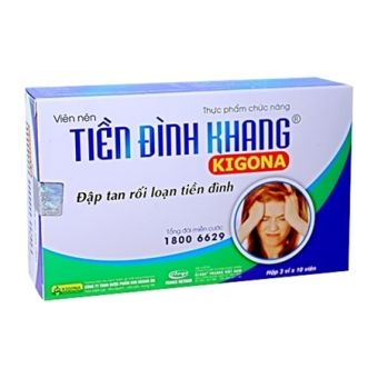 TIỀN ĐÌNH KHANG KIGONA - Không lo rối loạn tiền đình.