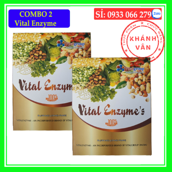 COMBO 2 HỘP Vital Enzyme thanh lọc cơ thể hỗ trợ ti&ecircu h&oacutea bổ sung Enzyme tự nhi&ecircn