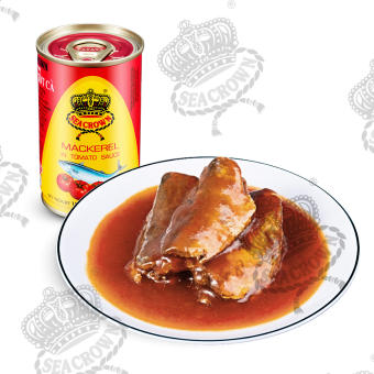 Cá hộp Sea Crown cá Nục sốt cà