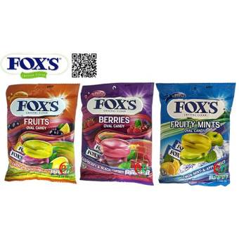 Kẹo Fox's trái cây gói 125g